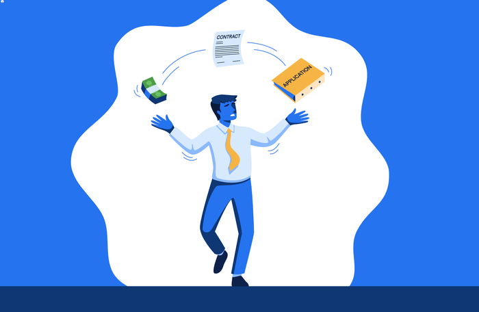 Buyer juggling the loan application, building application and contract after reaching an accepted offer
